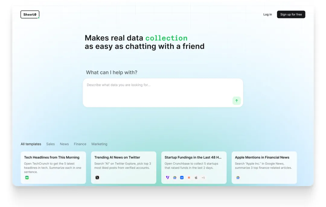 Sheet0.com王文锋，两人团队融资500万美元，要打造属于Agent的Google.com