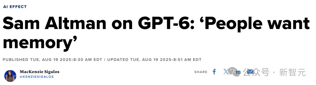 奥特曼首曝GPT-6，亲口承认GPT-5「搞砸了」！接入大脑读心，估值或飙破5000亿