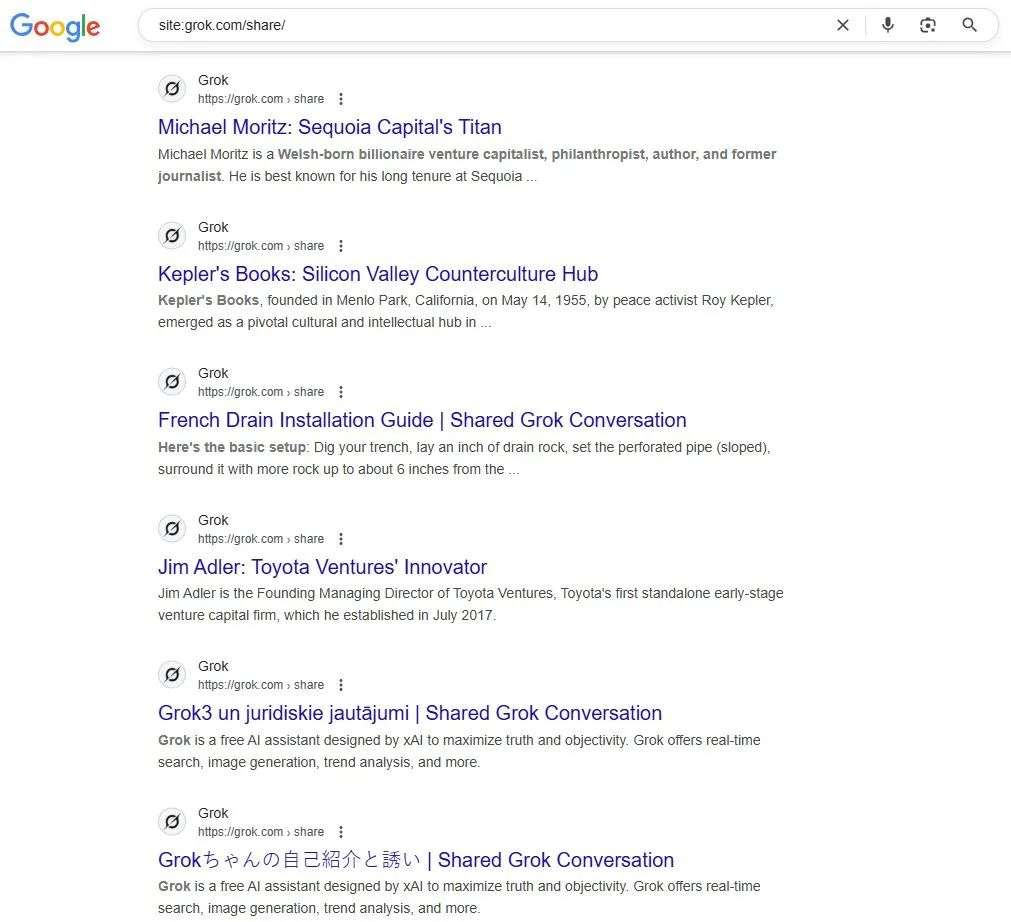 离谱！马斯克的 AI 教人暗杀马斯克？Grok 37 万条聊天记录意外泄露