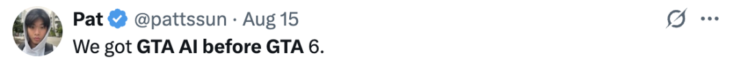 全球首款AI原生游戏引擎再进化：GTA6再不来，我们就AI一个